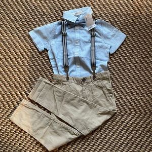 ⭐️SET OF 3⭐️ Boy’s shirt and pant set. Size 4T.